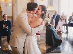 "Ein wunderschöner Tag": David Schumacher hat seine Vivien in Salzburg geheiratet